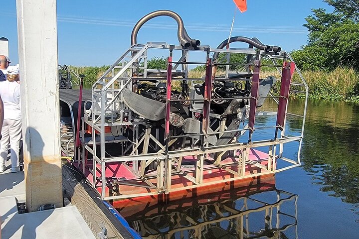 60 min. Everglades Airboat ride & pick-up ,small group +pro guide photo 3