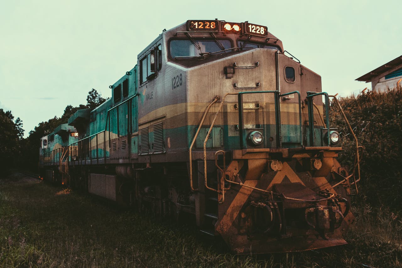Brightline train with passengers traveling from Fort Lauderdale to Miami