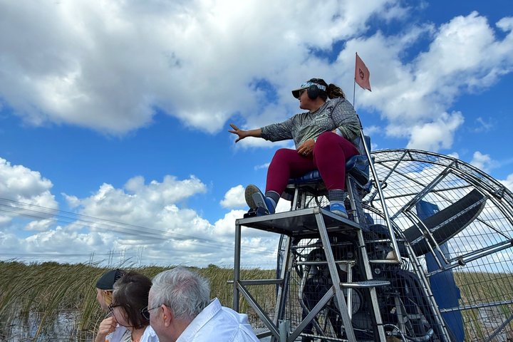 Everglades Airboat Safari Adventure with Transportation photo 2