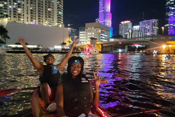 L.E.D. Light Kayak Miami City Lights photo 3