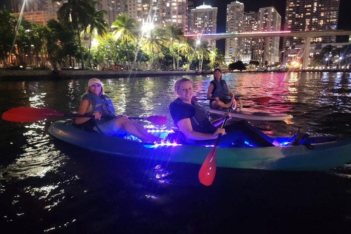 L.E.D. Light Kayak Miami City Lights photo 4
