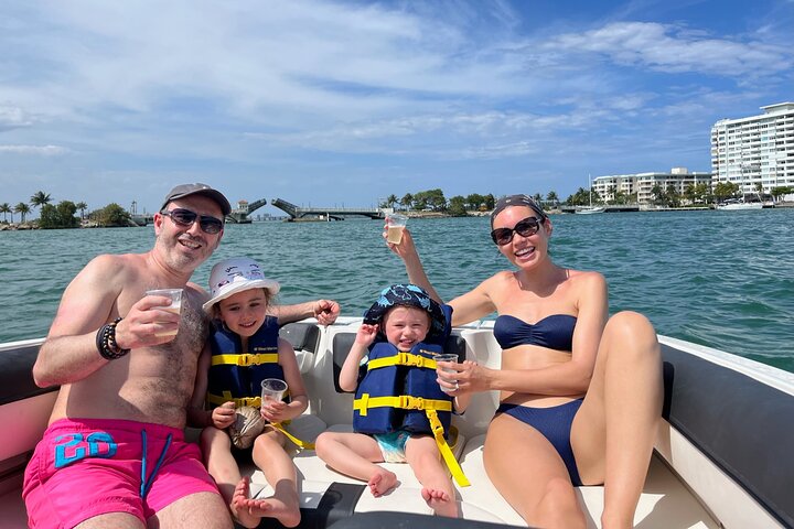 Miami Private Boat Tour | Sunset, Snorkeling & Dolphin Spotting photo 2