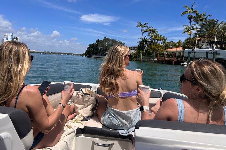 Miami Private Boat Tour | Sunset, Snorkeling & Dolphin Spotting photo 4