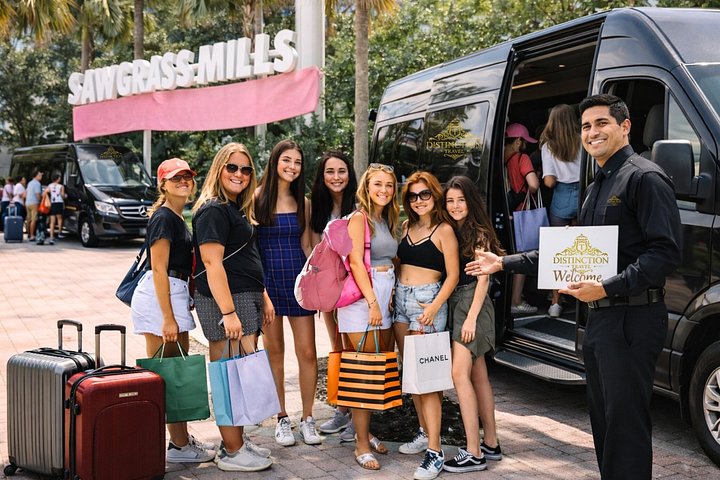 Official Miami-Sawgrass Mills Shuttle: Fastest + Free Coupon Book