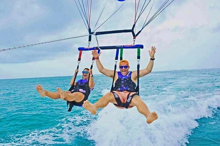 Parasailing over the Historic Key West Seaport photo 3