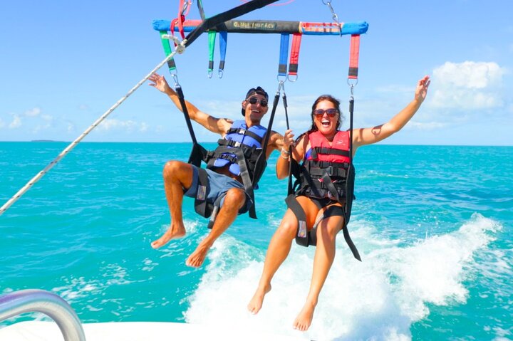 Parasailing over the Historic Key West Seaport photo 4
