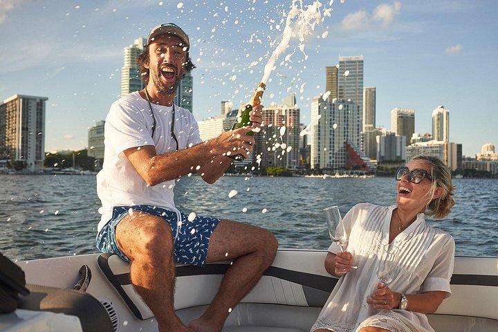 Private Boat Ride in Miami with Experienced Captain and Champagne photo 2