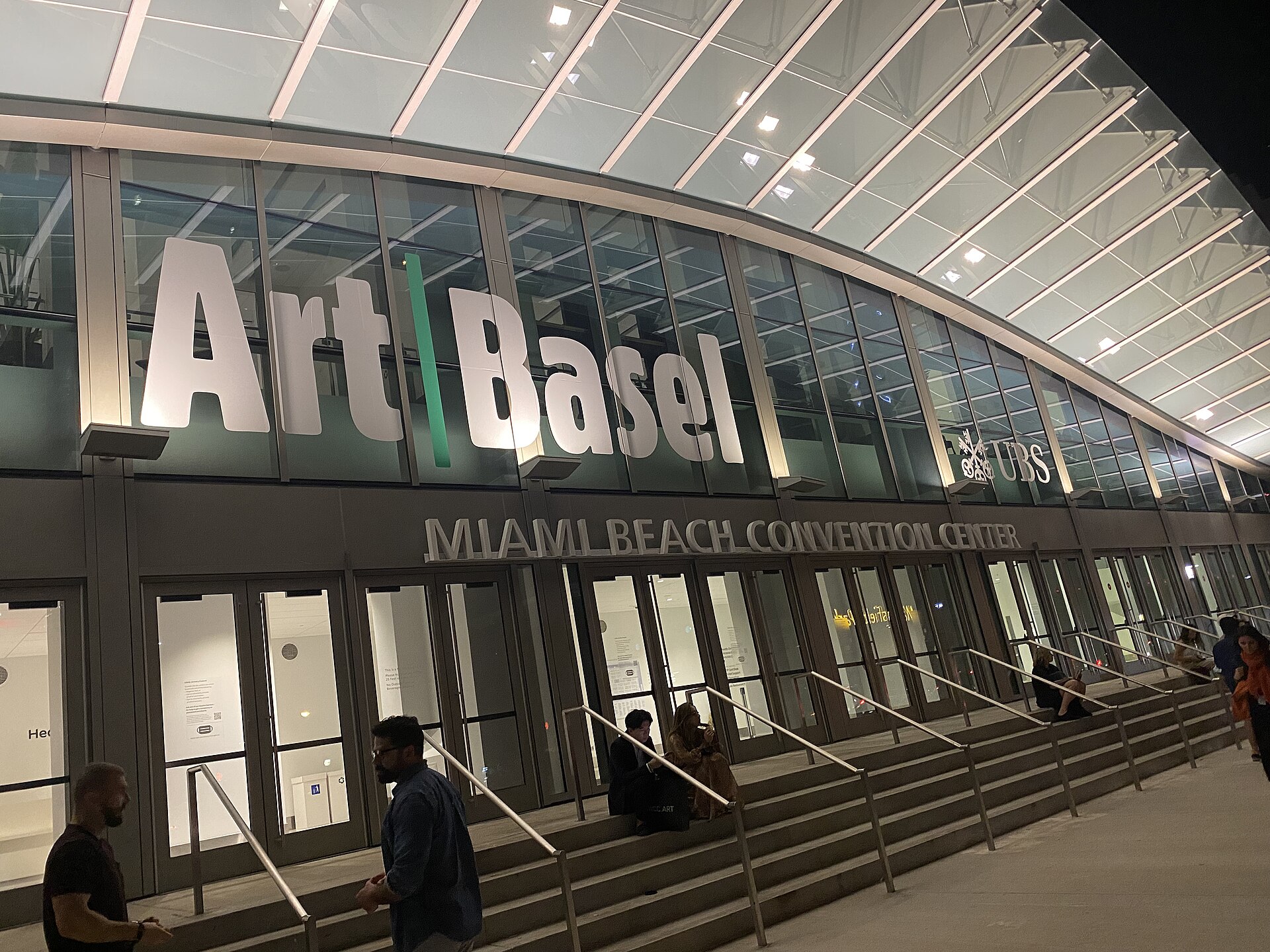 Art Basel Miami Beach fair at the Miami Beach Convention Center